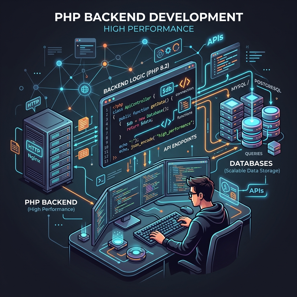 Freelance PHP and Laravel Developer in New York City